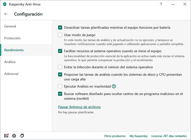 Captura Kaspersky 3